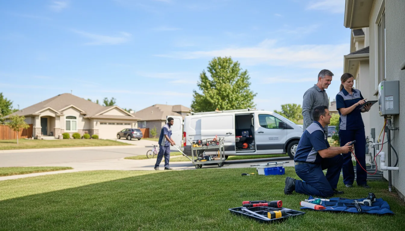 Tankless water heater service in Newport, TN